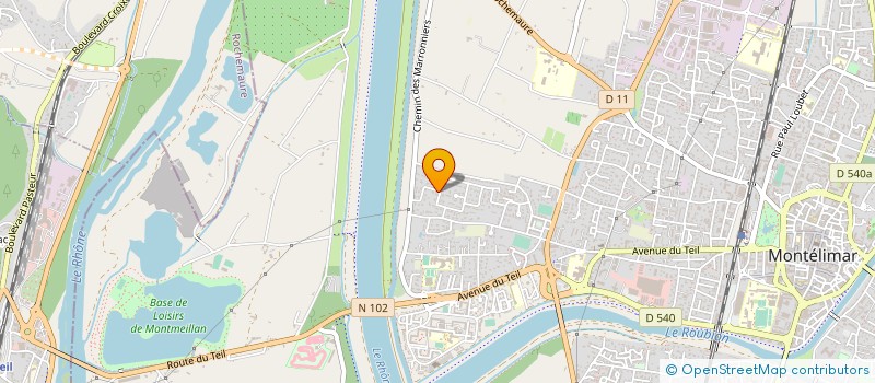 localisation de l'entreprise NOKI DISTRIBUTION à MONTELIMAR