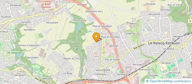 localisation de l'entreprise NOKIMMO  BREST