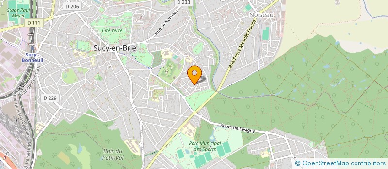 localisation de l'entreprise NOKKPRO  SUCY-EN-BRIE