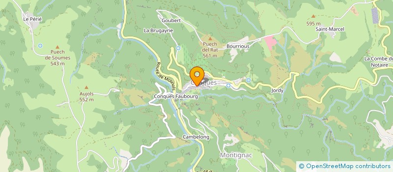 localisation de l'entreprise NOKLAIN à CONQUES-EN-ROUERGUE