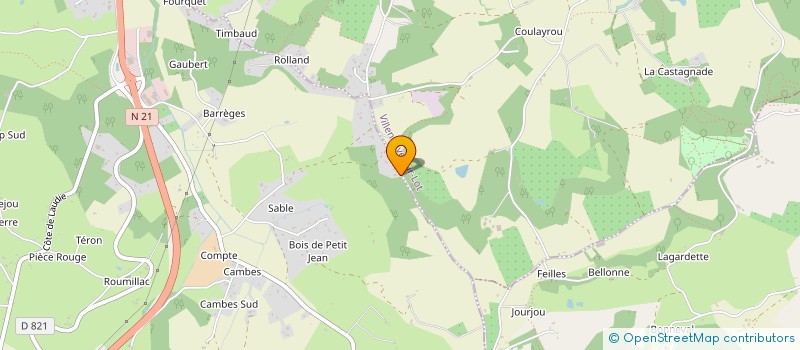 localisation de l'entreprise NOKORT  PUJOLS