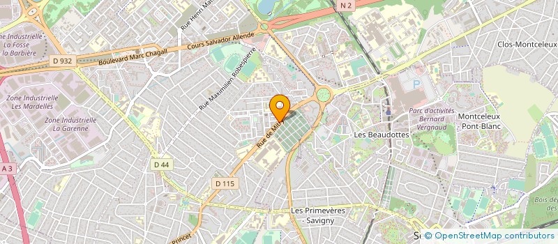 localisation de l'entreprise NOKTA à AULNAY-SOUS-BOIS