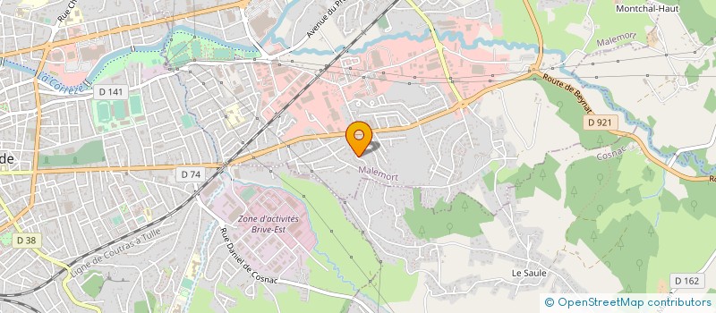 localisation de l'entreprise NOKTA FINANCES  BRIVE-LA-GAILLARDE