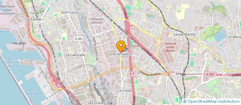localisation de l'entreprise NOLA à MARSEILLE