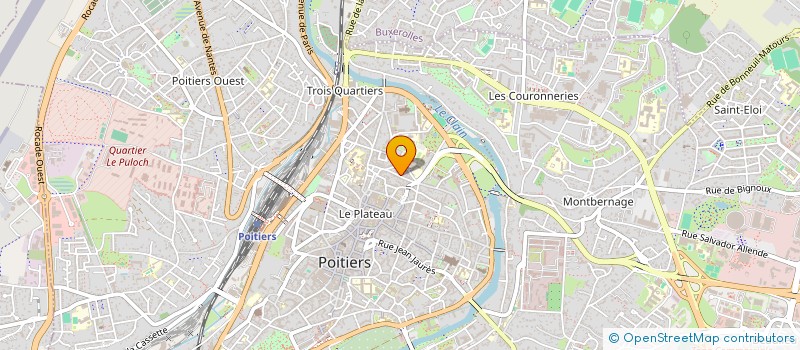 localisation de l'entreprise NOLA  POITIERS