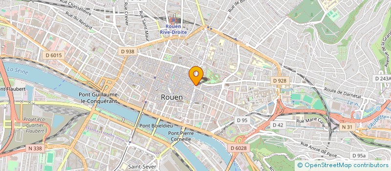 localisation de l'entreprise NOLA à ROUEN