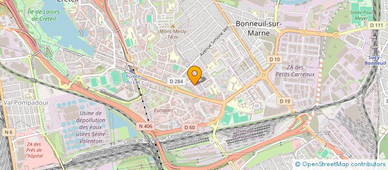 localisation de l'entreprise NOLA BOAT  CRETEIL