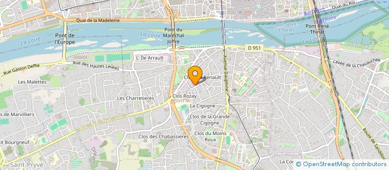 localisation de l'entreprise NOLA MUSIC à ORLEANS