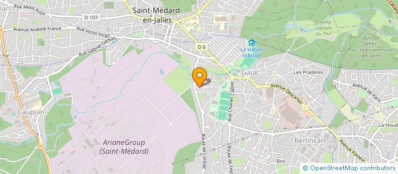 localisation de l'entreprise NOLA SPIRIT  SAINT-MEDARD-EN-JALLES