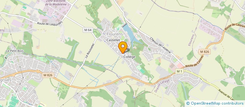 localisation de l'entreprise NOLAM HOLDING  FLOURENS