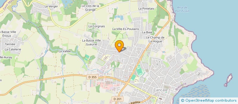 localisation de l'entreprise NOLAN  CANCALE