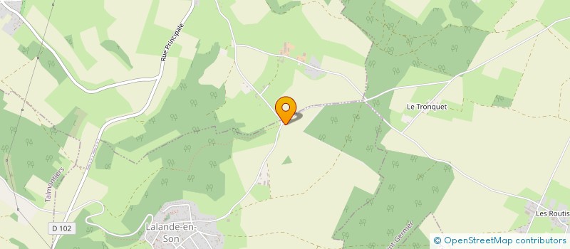 localisation de l'entreprise NOLAN  LALANDE-EN-SON