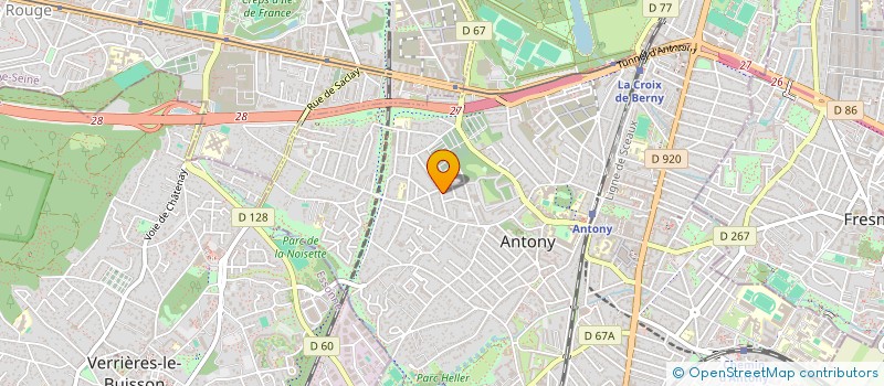 localisation de l'entreprise NOLAN BUSINESS SERVICES à ANTONY