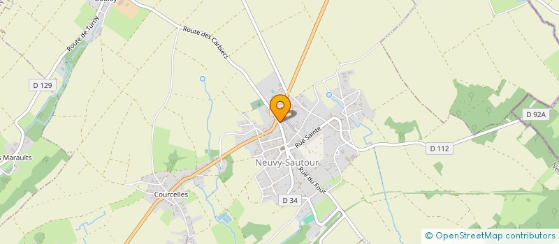 localisation de l'entreprise NOLAN JF  NEUVY-SAUTOUR