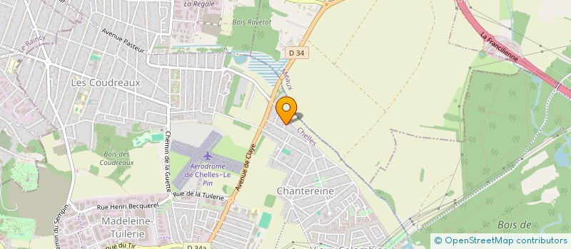 localisation de l'entreprise NOLAN-LOUNA  CHELLES