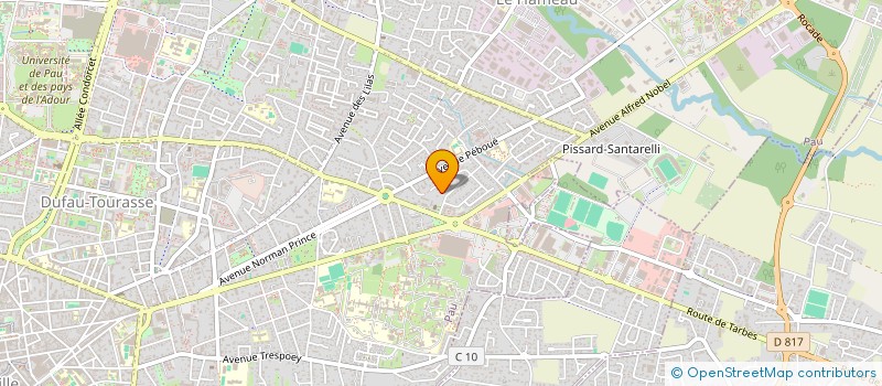 localisation de l'entreprise NOLAND à PAU