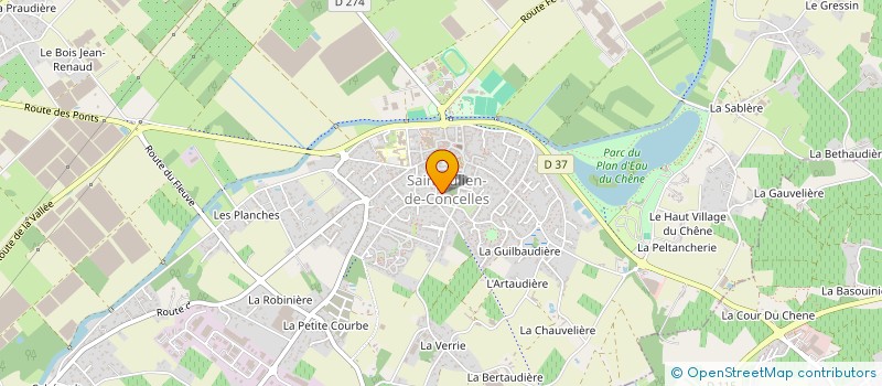 localisation de l'entreprise NOLANE  SAINT-JULIEN-DE-CONCELLES