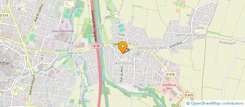 localisation de l'entreprise NOLANN PRODUCTION  HORBOURG-WIHR