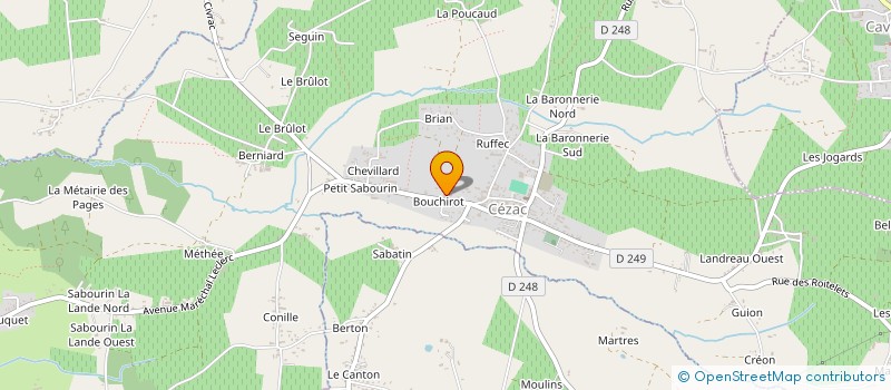 localisation de l'entreprise NOLANOA  CEZAC