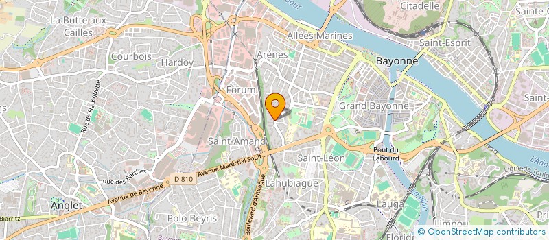 localisation de l'entreprise NOLANOLA DES BULLES POUR LA TERRE à BAYONNE