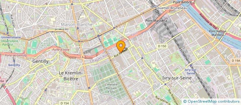 localisation de l'entreprise NOLANZ à IVRY-SUR-SEINE