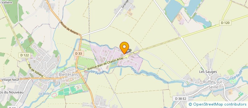 localisation de l'entreprise NOLAUGAB IMMOBILIER  BLETTERANS