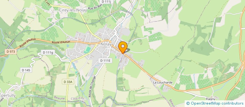 localisation de l'entreprise NOLAY INFORMATIQUE à NOLAY