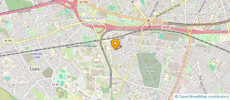 localisation de l'entreprise NOLDUP  LILLE