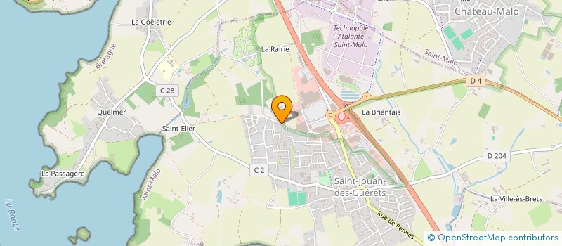 localisation de l'entreprise NOLE  SAINT-JOUAN-DES-GUERETS