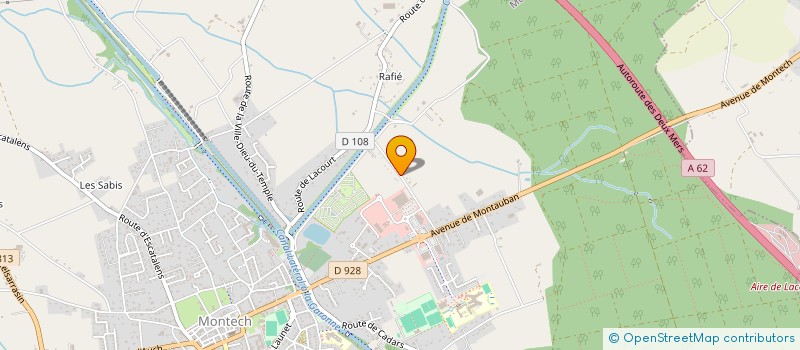 localisation de l'entreprise NOLEA  MONTECH