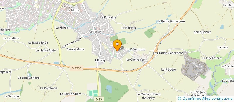 localisation de l'entreprise NOLEMA85 à LES HERBIERS