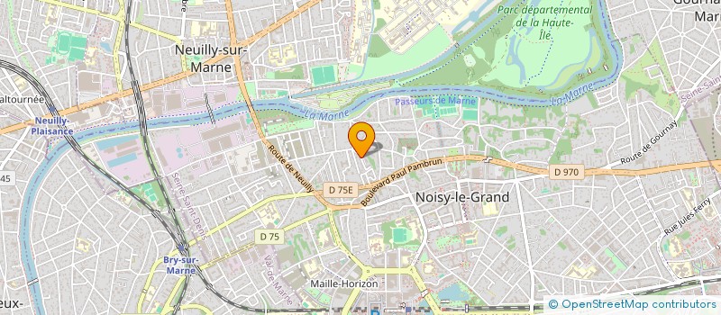 localisation de l'entreprise NOLEMI CONSEIL  NOISY-LE-GRAND