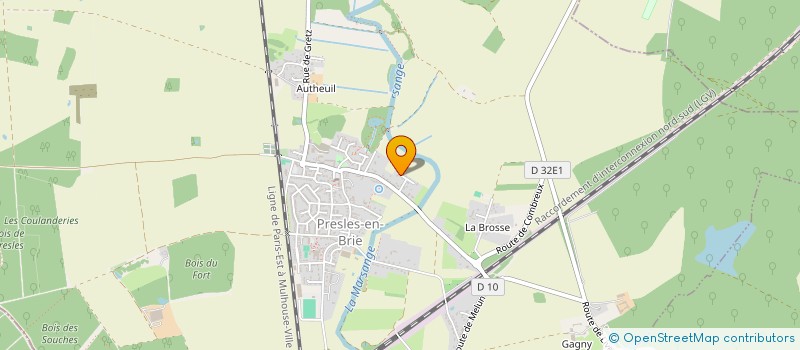 localisation de l'entreprise NOLEX1  PRESLES-EN-BRIE