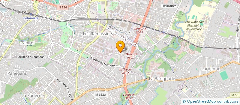localisation de l'entreprise NOLI à COLOMIERS