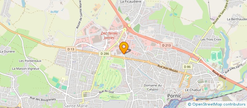 localisation de l'entreprise NOLI  PORNIC