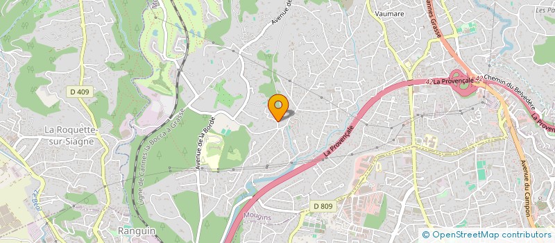 localisation de l'entreprise NOLIAN  MOUGINS