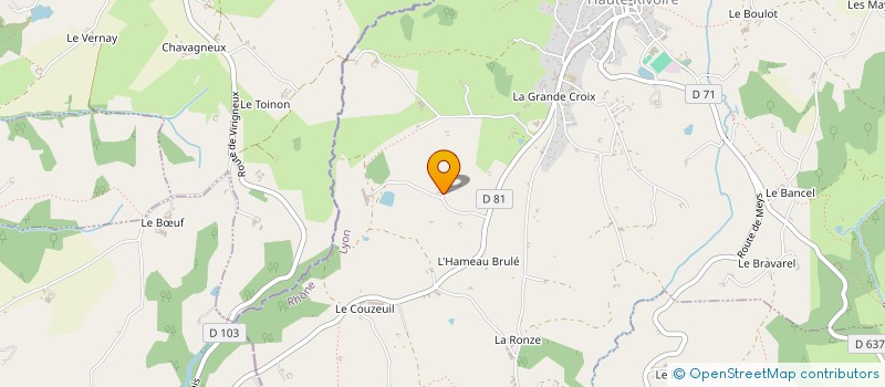 localisation de l'entreprise NOLICAMA  HAUTE-RIVOIRE