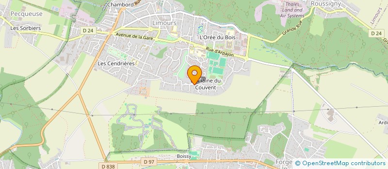 localisation de l'entreprise NOLIKA  LIMOURS