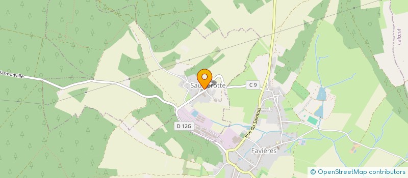 localisation de l'entreprise NOLINA  SAULXEROTTE