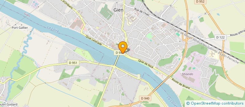 localisation de l'entreprise NOLISA à GIEN