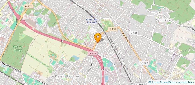 localisation de l'entreprise NOLISO  SAINT-LEU-LA-FORET