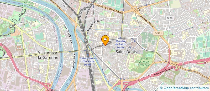 localisation de l'entreprise NOLITAPHOTOS à SAINT-DENIS