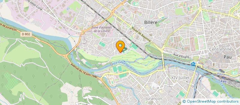 localisation de l'entreprise NOLIVOS 2  BILLERE