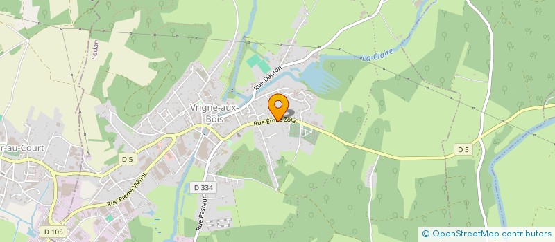 localisation de l'entreprise NOLKO  VRIGNE AUX BOIS