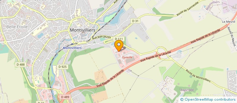 localisation de l'entreprise NOLLET ET FILS à MONTIVILLIERS
