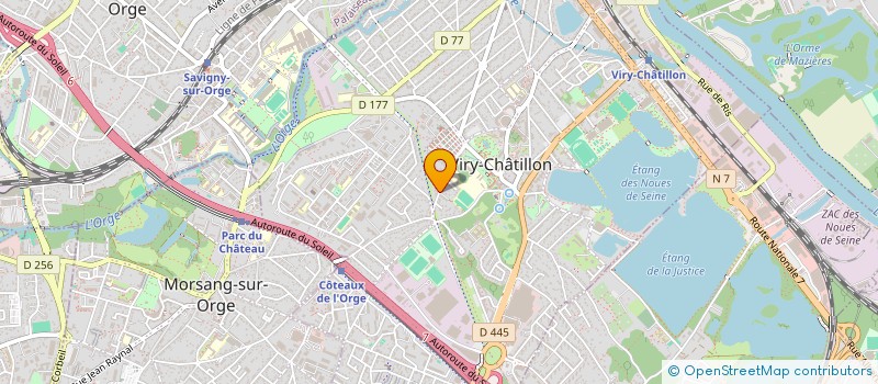 localisation de l'entreprise NOLLET IMMO à RIS-ORANGIS