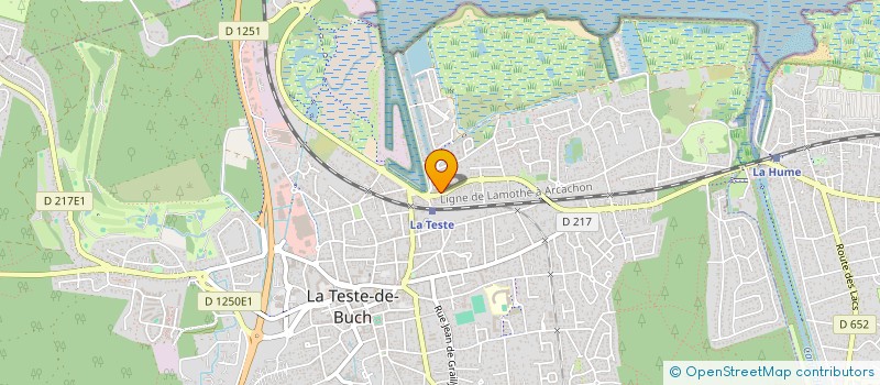 localisation de l'entreprise NOLLET-URRUTY à LA TESTE-DE-BUCH