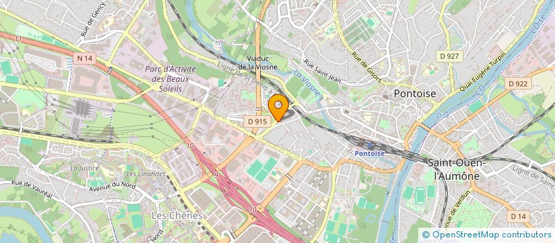 localisation de l'entreprise NOLLIE WHEELING  PONTOISE