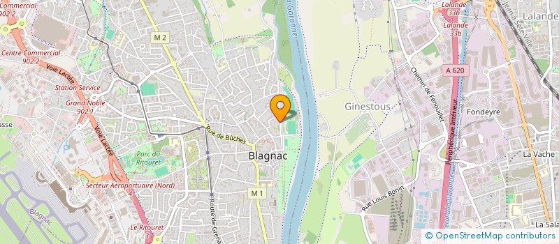 localisation de l'entreprise NOLLIEVER  BLAGNAC