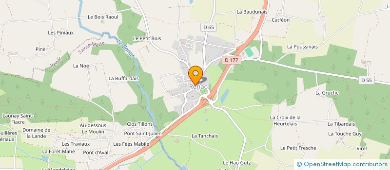 localisation de l'entreprise NOLLIPAP  RENAC